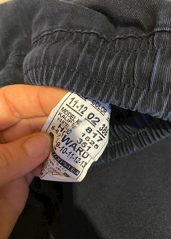 Erkek Çocuk Koyu Mavi Bol Kesim Kot Pantolon - Görsel 3