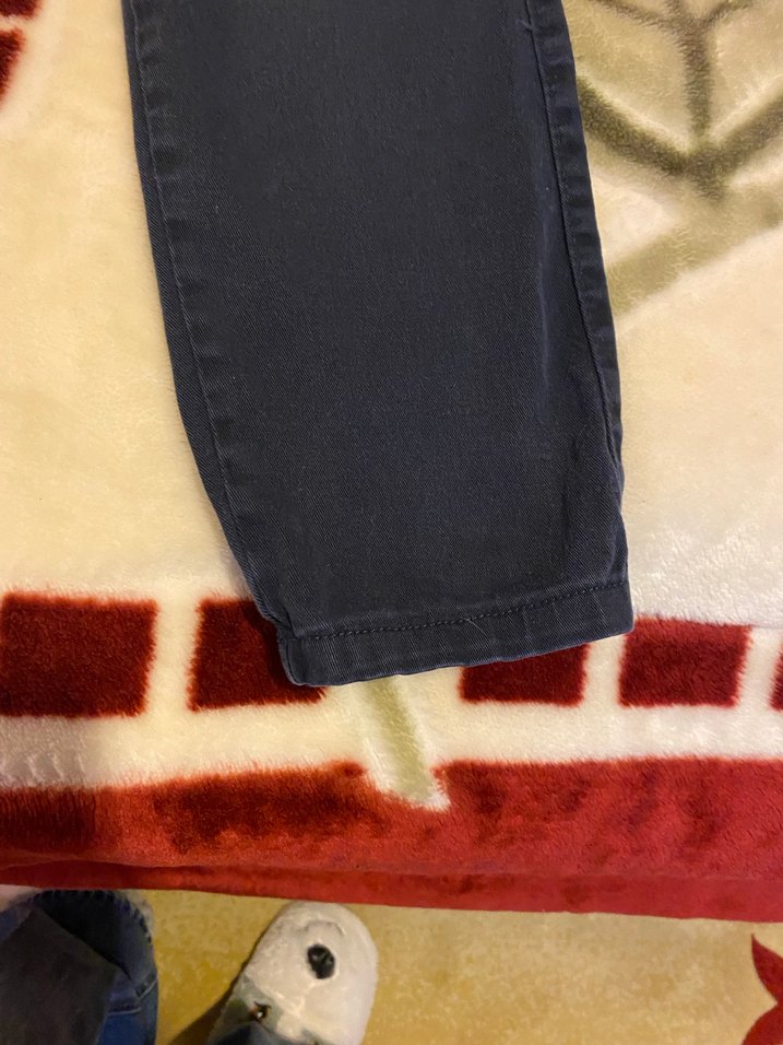 Erkek Çocuk Koyu Mavi Bol Kesim Kot Pantolon - Görsel 4