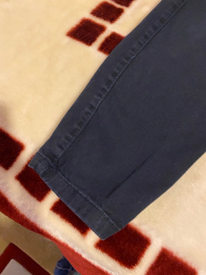 Erkek Çocuk Koyu Mavi Bol Kesim Kot Pantolon - Görsel 5