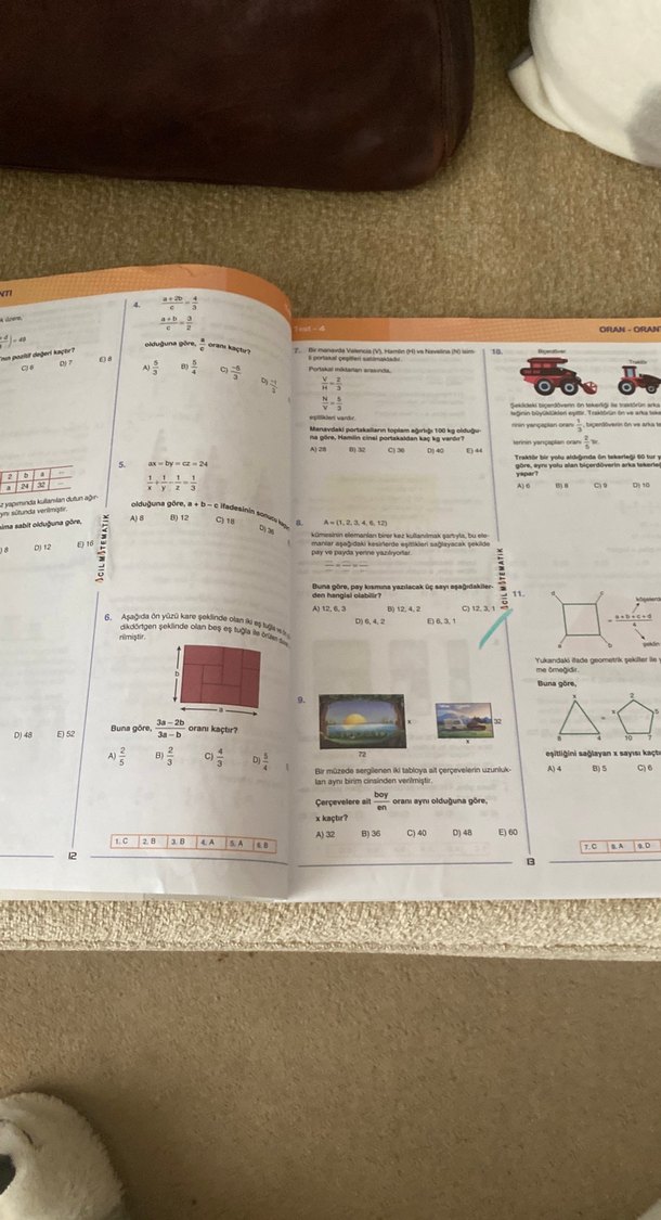 Problemlerin İlacı - Tamamı Çözümlü Testler Kitabı - Görsel 5