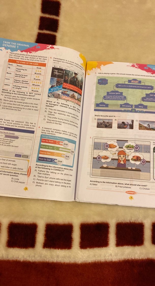 More More Fame The Original 8 Soru Bankası - Görsel 2