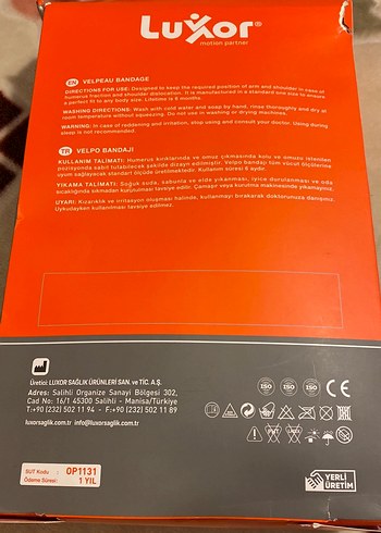 Bandaj Siyah Velpeau Bandaj, Kısa ve Sıkı Oturan - Görsel 2