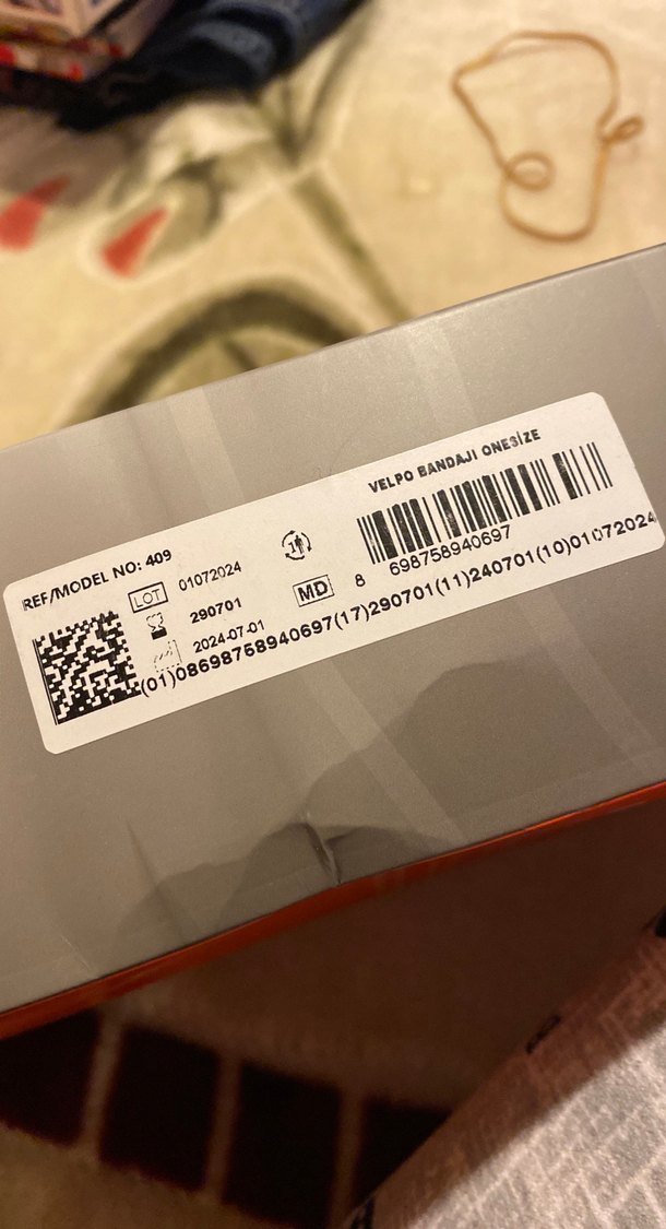 Bandaj Siyah Velpeau Bandaj, Kısa ve Sıkı Oturan - Görsel 3