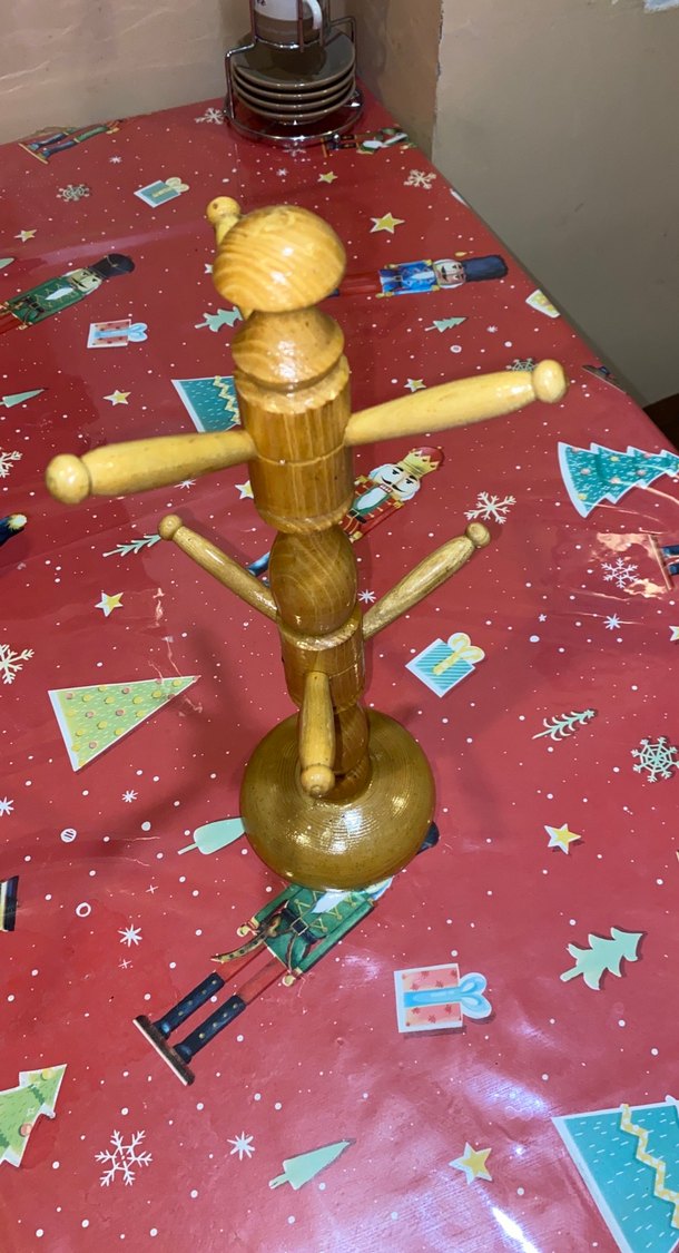 Renkli Ahşap Kupa Standı - Görsel 2