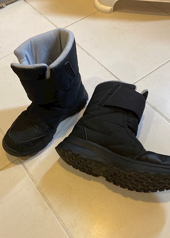 Dechatlon Siyah kız - Erkek Çocuk Street Wear Botlar - Görsel 2