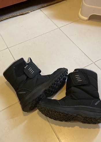 Dechatlon Siyah kız - Erkek Çocuk Street Wear Botlar - Görsel 4