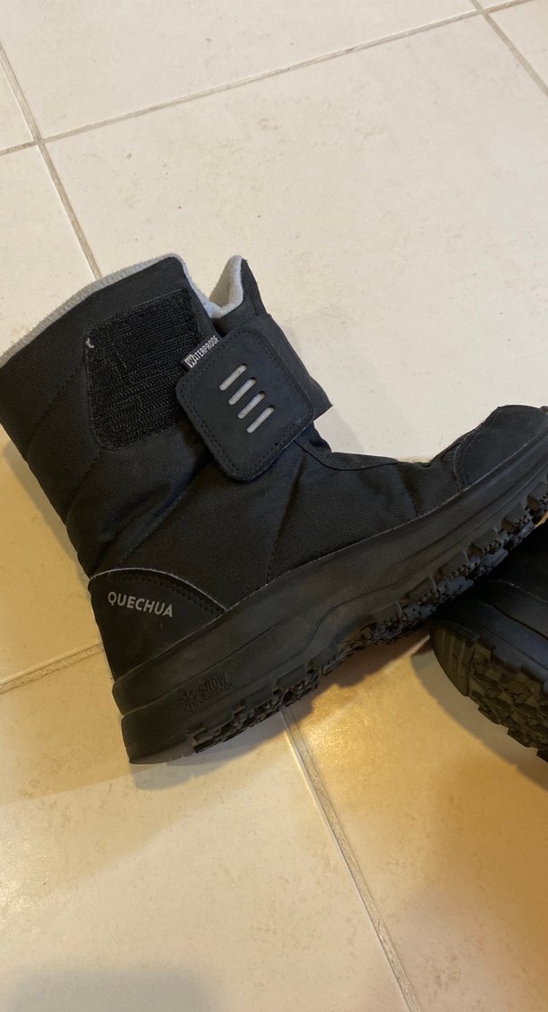 Dechatlon Siyah kız - Erkek Çocuk Street Wear Botlar - Görsel 3