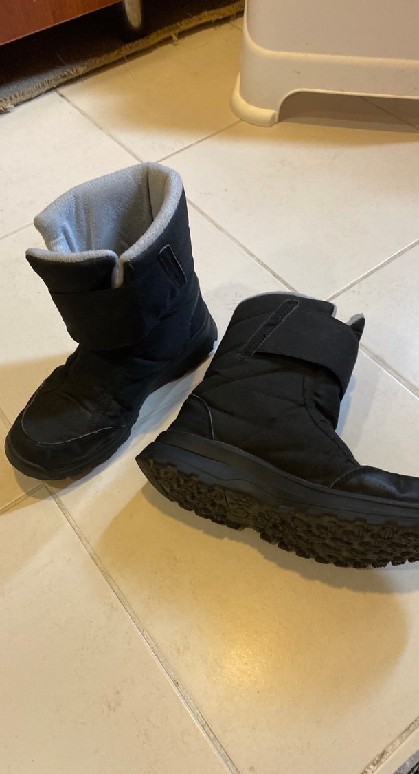 Dechatlon Siyah kız - Erkek Çocuk Street Wear Botlar - Görsel 2