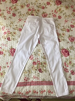 Mango Mango beyaz koton pantolon