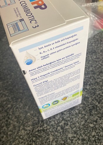 Hipp Organik Combiotic 3 Devam Sütü - Görsel 2