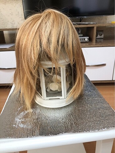 Gerçek saç peruk - Görsel 5
