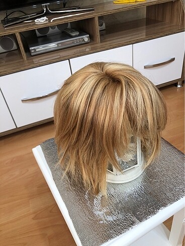 Gerçek saç peruk - Görsel 2