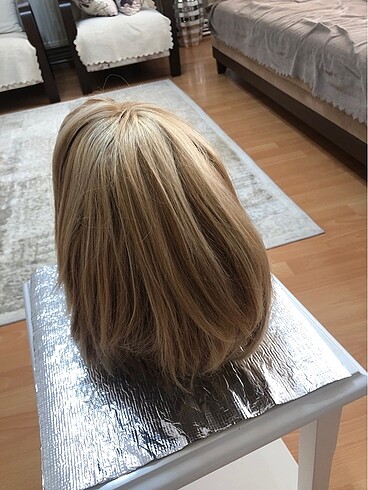 Gerçek saç peruk - Görsel 4