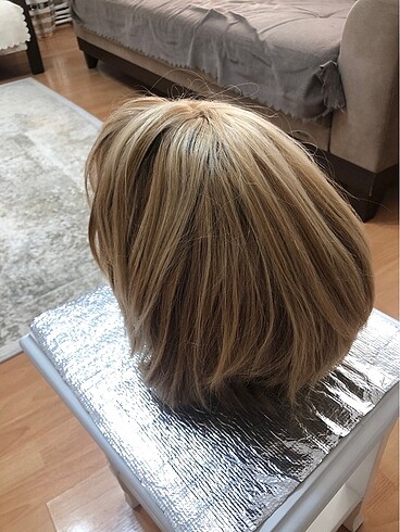 Gerçek saç peruk - Görsel 6