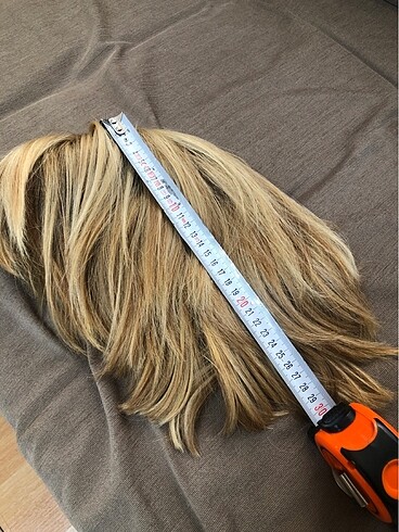 Gerçek saç peruk - Görsel 10