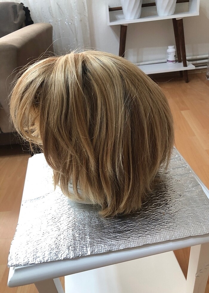 Gerçek saç peruk - Görsel 3