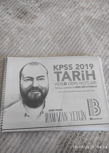 KPSS 2019 Tarih Video Ders Notları