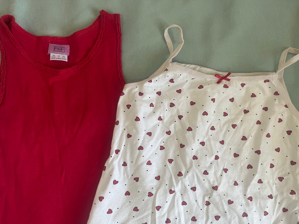 Çocuk Atlet, Pastel ve Beyaz Renkli - Görsel 5