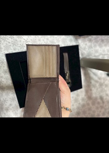 Kahverengi Erkek Cüzdan ve Anahtarlık Seti - Görsel 4