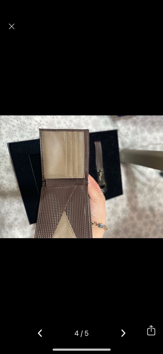 Kahverengi Erkek Cüzdan ve Anahtarlık Seti - Görsel 4