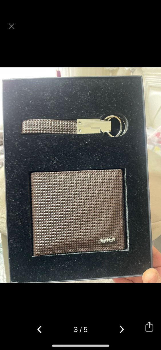 Kahverengi Erkek Cüzdan ve Anahtarlık Seti - Görsel 3