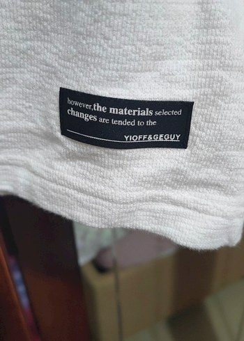 Cazador Beyaz Erkek Oversize Tişört Örme kumaş - Görsel 3