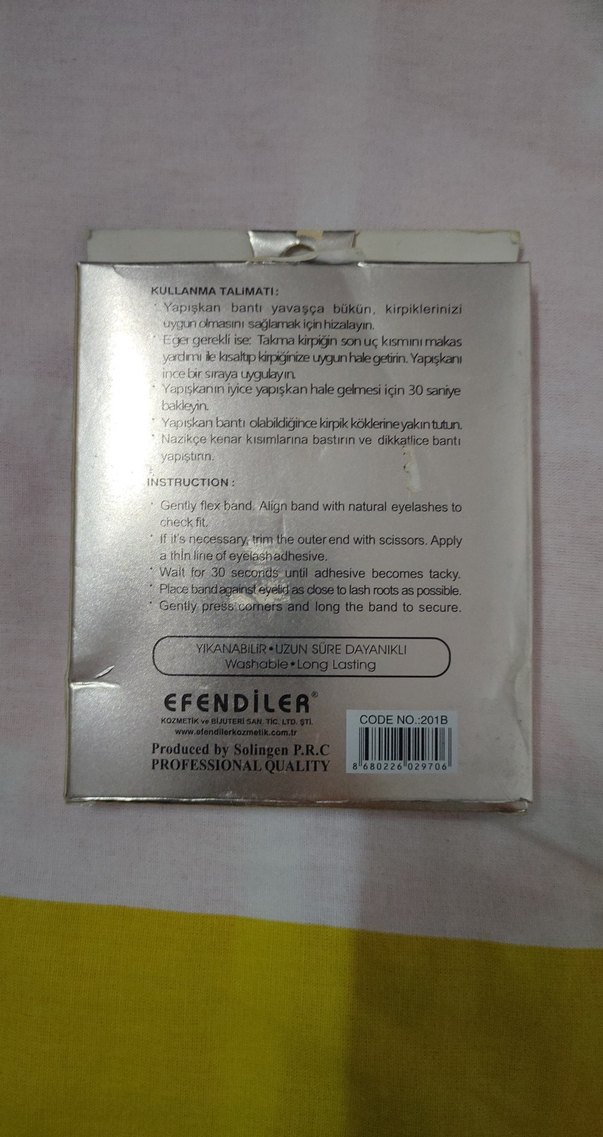 Elize 3D Solingen Profesyonel Takma Kirpik - Görsel 2