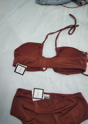Bohem Tarz Kahverengi Bikini Takımı yeni sezon - Görsel 6