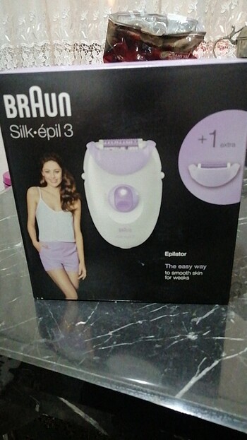 BRAUN 3170 SIFIR EPİLASYON 
