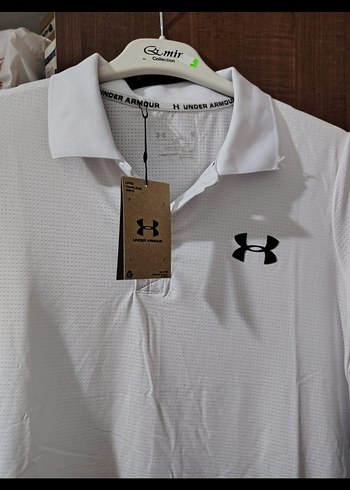 Under Armour Beyaz Polo Yaka Kısa Kollu TİŞÖRT M BEDEN