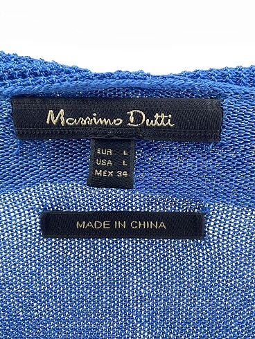 l Beden mavi Renk Massimo Dutti Ceket %70 İndirimli.