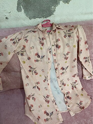 40 Beden pembe Renk Tunik