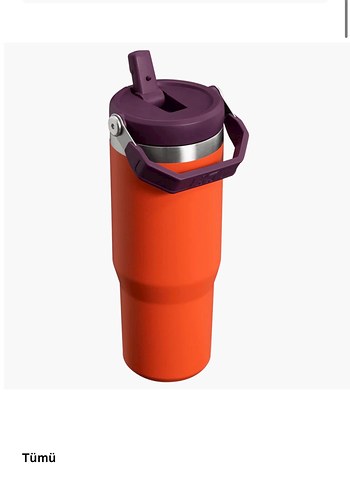 Stanley Renkli Turuncu Termos - Görsel 2
