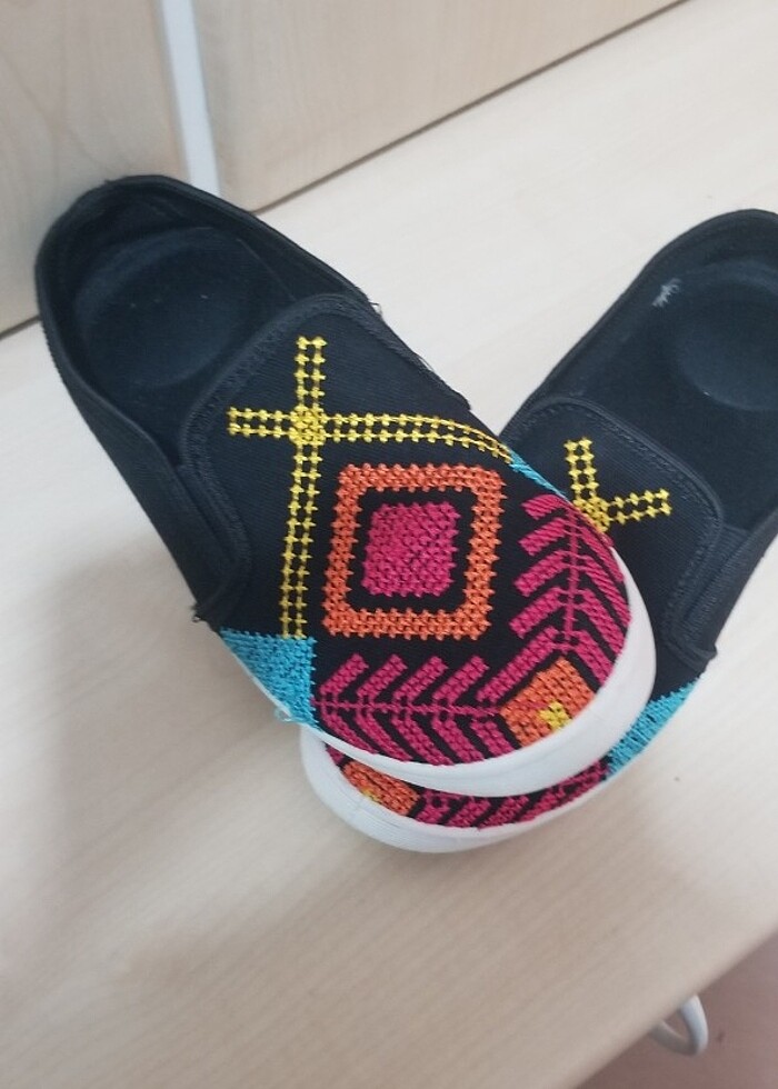 İşlemeli ayakkabı  - Görsel 4