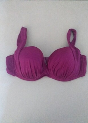Mürdüm rengi bikini üstü 