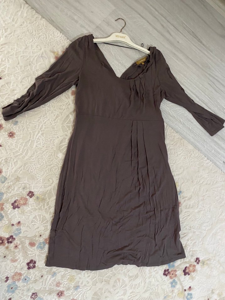 Bohem Uzun Kollu Elbisesi M beden - Görsel 3