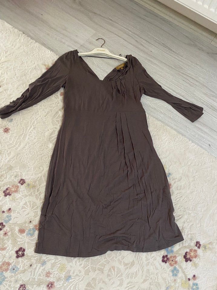 Bohem Uzun Kollu Elbisesi M beden - Görsel 2