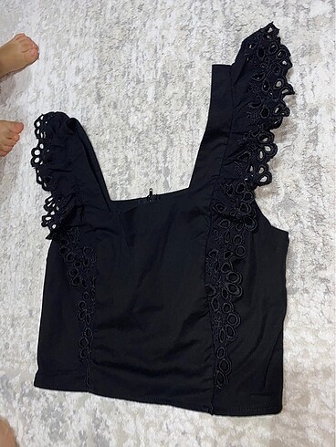 crop buluz Trendyol 34 beden yeni