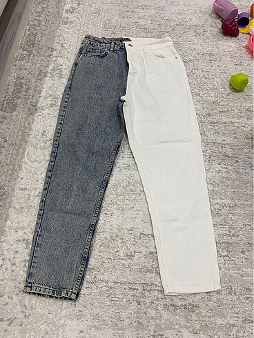 Bayan Jeans M beden pantolon kot yeni