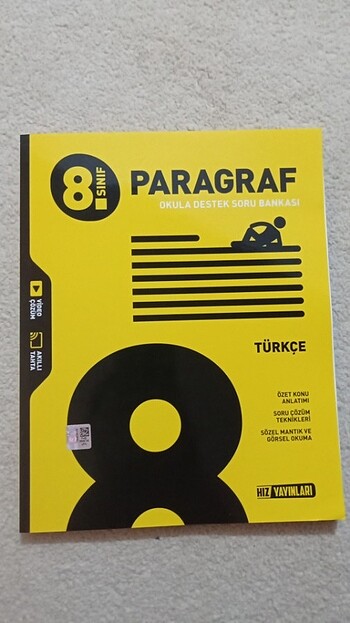 8. sınıf hız yayınları paragraf soru bankası 