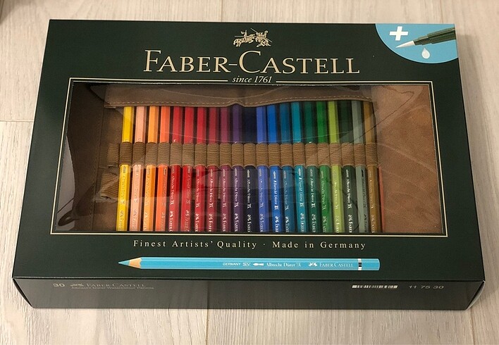 Faber-Castell Kalem Rulosu 117530 (A.Dürer 30 kalem + Suluboya F