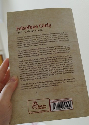 Beden Renk Felsefeye Giriş - Prof. Dr. Ahmet Arslan