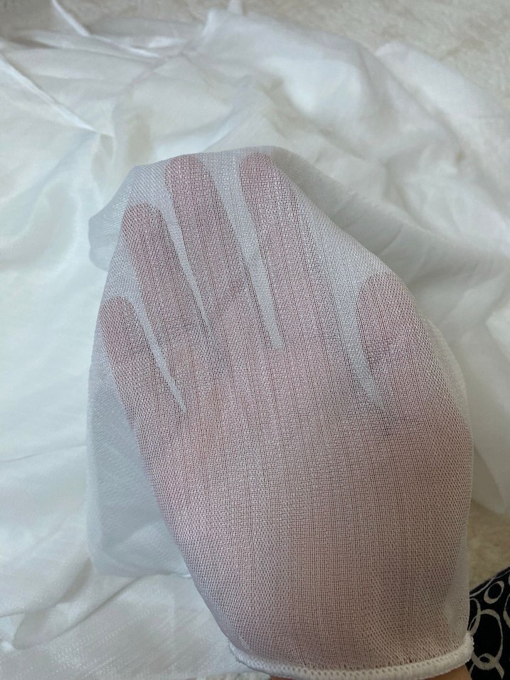 Beyaz Bohem Tarzı İnce Perde - Görsel 2