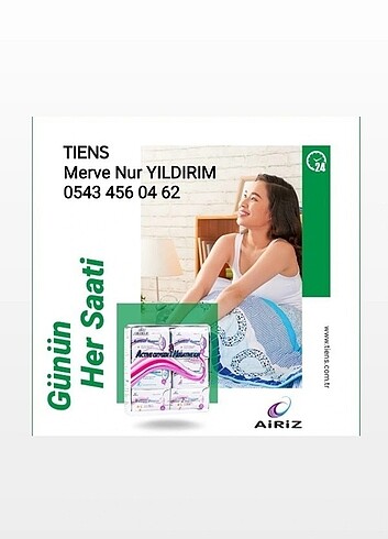 Beden Renk Airiz Günlük Ped