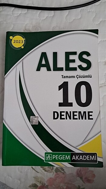 Pegem akademi 10'lu ales deneme seti
