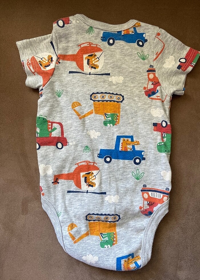 Erkek bebek desenli atlet - Görsel 2