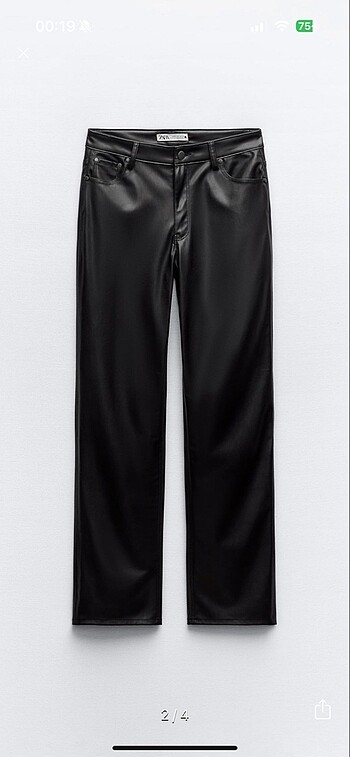 Zara Zara Deri pantolon