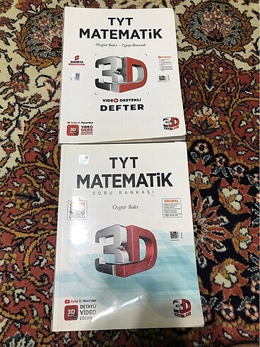 3D yayınları soru bankası ve video ders defteri