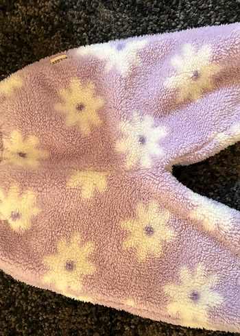 Kız Bebek Kapüşonlu Kürklü Tulum - Görsel 4