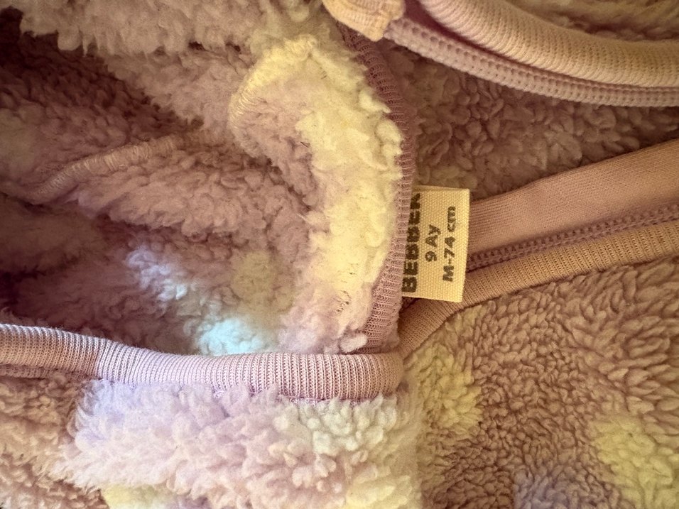 Kız Bebek Kapüşonlu Kürklü Tulum - Görsel 2